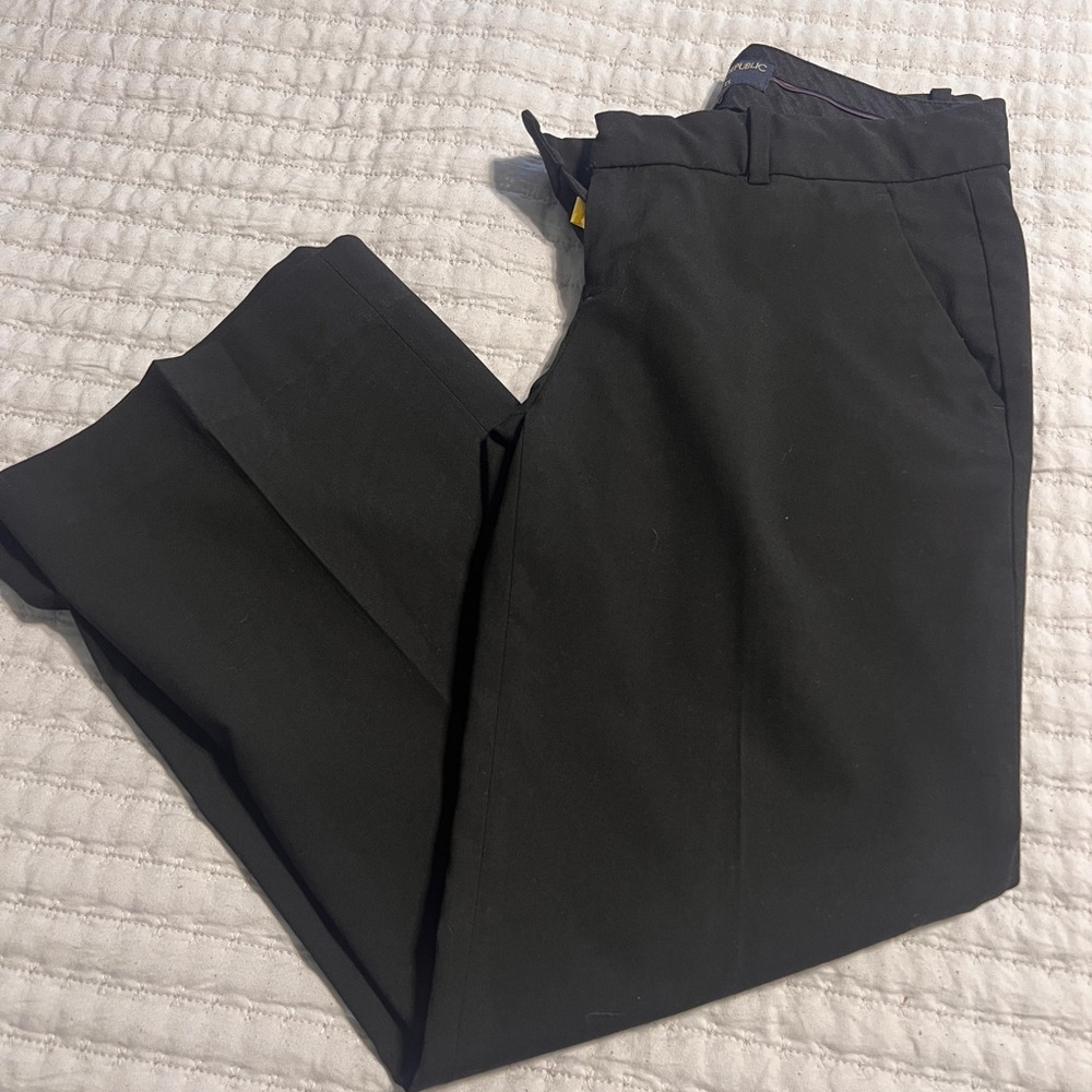 Banana Republic Black Ankle Cropped Pants